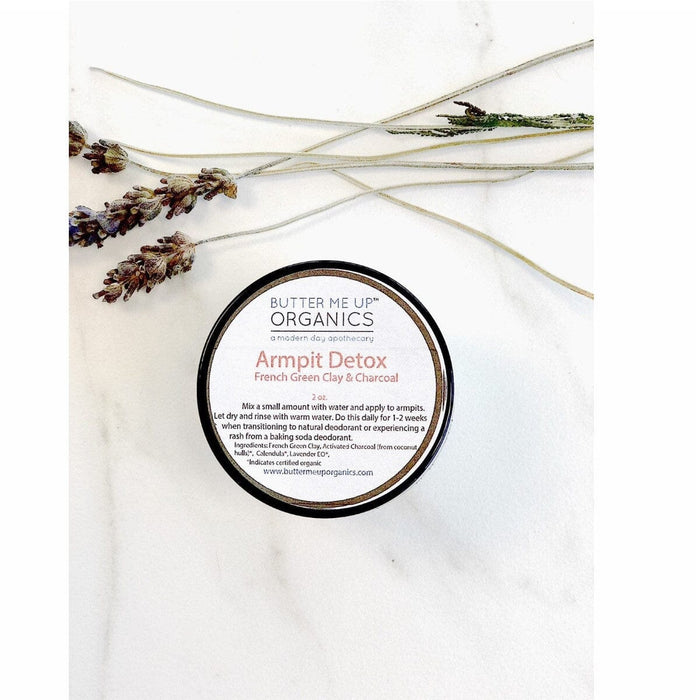 Arm Pit Detox / Armpit Detox / Arm Pitt Detox / Natural Deodorant Other Butter Me Up Organics