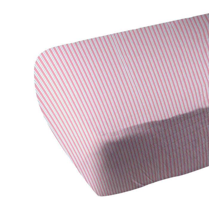 Candy Stripe Bamboo Muslin Crib Sheet Kids & Babies Newcastle Home