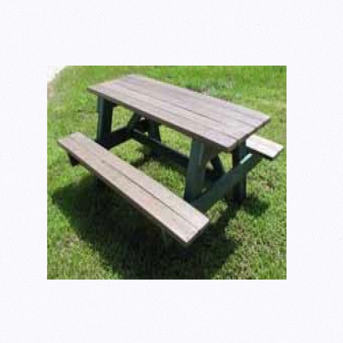 A Frame Step Over Picnic Table H&G: Furniture TerraCycle 