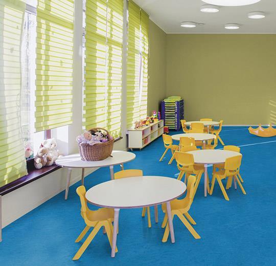 Marmoleum Sheet Fresco- Greek Blue - 3264 B&R: Flooring & Carpeting Forbo