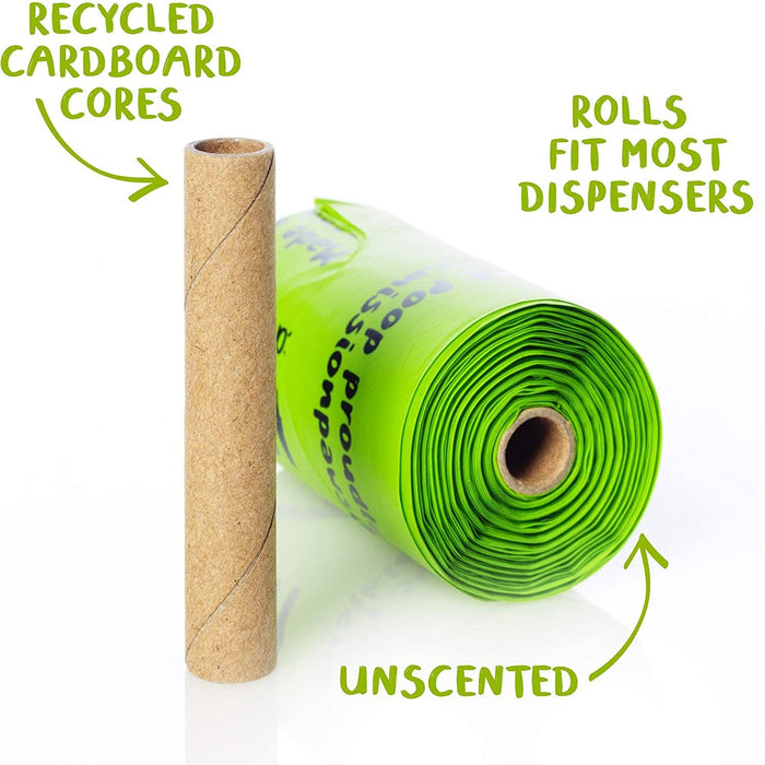 Dog Waste Bags - Compostable, 120 count Home & Garden Yellow Lavender