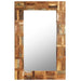 Wall Mirror Solid Reclaimed Wood 23.6"x23.6" Home & Garden Emerald Ares 23.6" x 35.4" 
