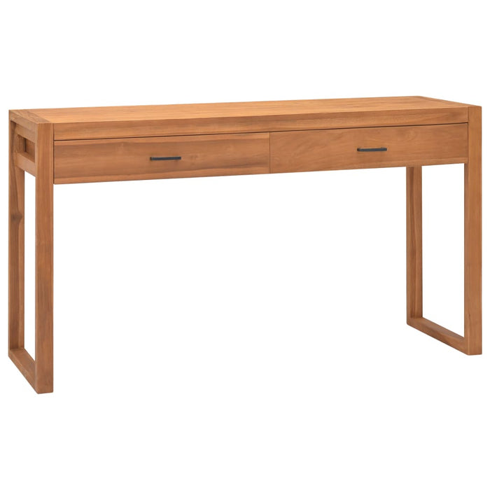 Desk with 2 Drawers 39.4"x15.7"x29.5" Recycled Teak Wood