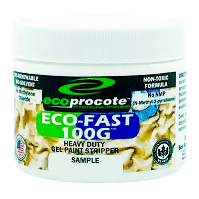 EcoFast 100G GEL Paint Stripper C&P: Cleaning Supplies Eco Safety Products 2 oz Sample