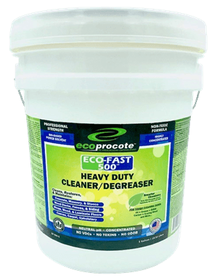 EcoFast 500 HD Cleaner Degreaser C&P: Cleaning Supplies Eco Safety Products 5 Gallon