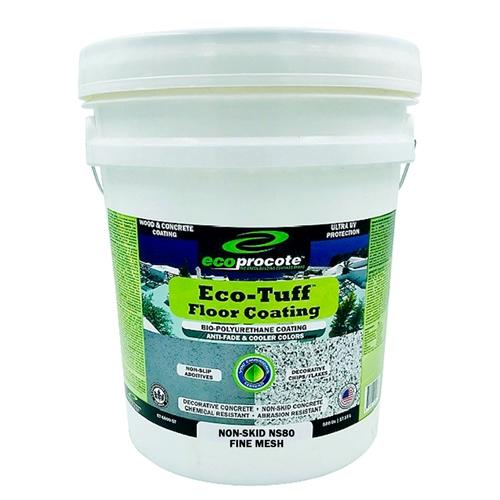 Eco-Tuff Non Skid Coating, Fine Mesh, Tint Base, 5 Gal B&R: Lumber & Wood Products Eco Safety Products