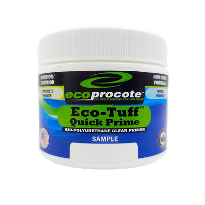 Eco-Tuff Quick Prime Clear Primer B&R: Lumber & Wood Products Eco Safety Products 2 oz Sample 