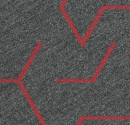 Flotex Modular - Triad - Red Line 131011 B&R: Flooring & Carpeting Forbo Other
