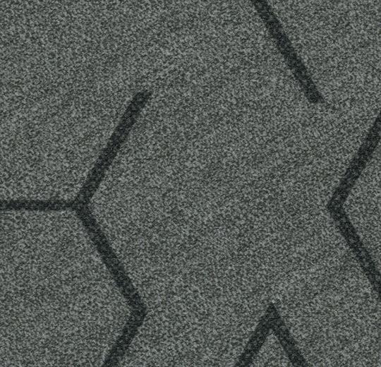 Flotex Modular - Triad - Steel 131007 B&R: Flooring & Carpeting Forbo Other
