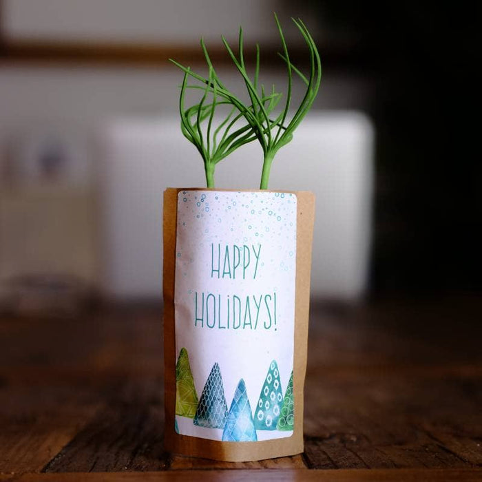 Happy Holidays Tree Gift Gifts Scarlet Abderus