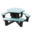 TerraCycle Hexagonal Picnic Table H&G: Furniture TerraCycle