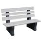 TerraCycle High Back Park Bench H&G: Furniture TerraCycle