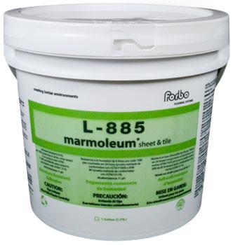 Marmoleum L885 Adhesive B&R: Flooring & Carpeting Marmoleum 