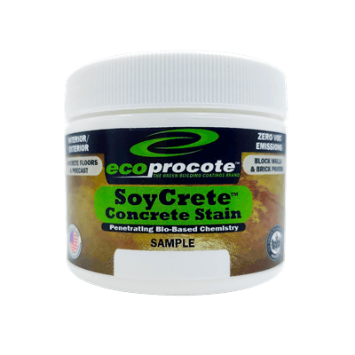 SoyCrete Decorative Concrete Stain Sample, 2 Oz. (Semi-Transparent) B&R: Concrete Finishing Products Eco Safety Products 