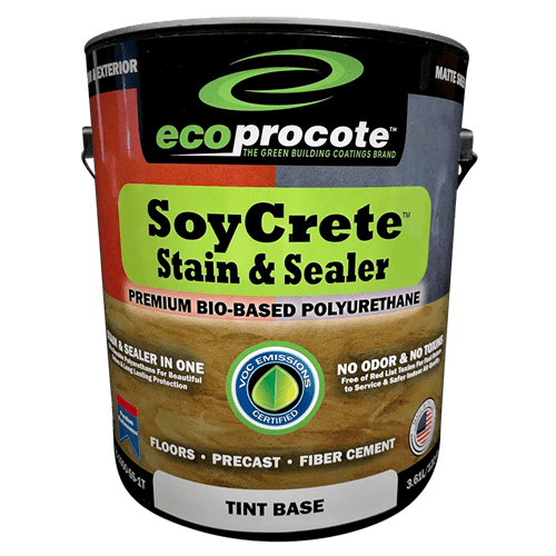 SoyCrete Concrete Stain & Sealer, Tint Base, 1 Gal B&R: Concrete Finishing Products Eco Safety Products
