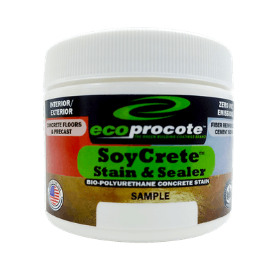 SoyCrete Concrete Stain & Sealer Color Sample, 2 Oz (Semi-Solid) B&R: Concrete Finishing Products Eco Safety Products 