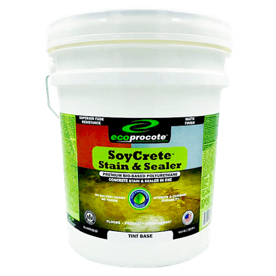 SoyCrete Concrete Stain & Sealer, PreTint, 5 Gal B&R: Concrete Finishing Products Eco Safety Products 