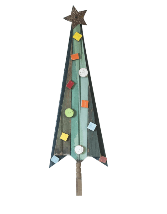 Christmas Tree Door Hangers H&G: Home Decor Dryads Dancing Small Green