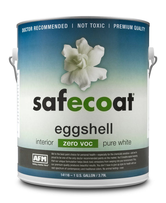 SAFECOAT® ZERO VOC EGGSHELL B&R: Paint, Stains, Sealers, & Wall Coverings AFM Safecoat 8 oz Sample