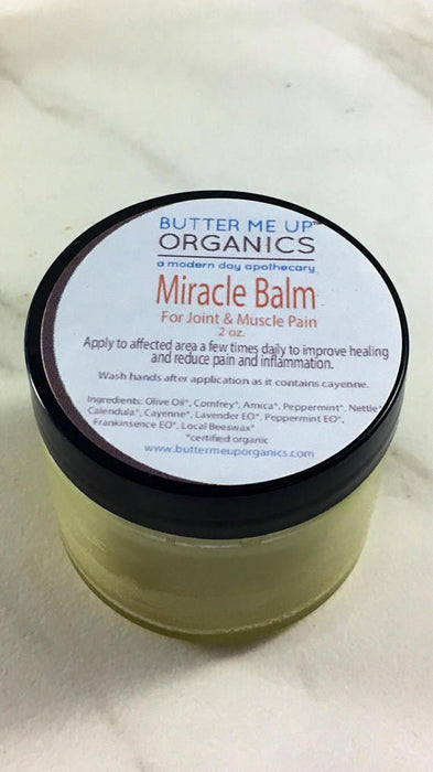 Organic Herbal pain balm for muscle and joint pain Healthcare Butter Me Up Organics