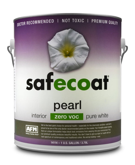 SAFECOAT® ZERO VOC PEARL B&R: Paint, Stains, Sealers, & Wall Coverings AFM Safecoat 8 oz Sample