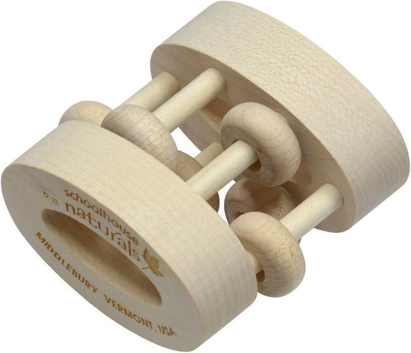 Natural Bead Rattle B&K: Toys Maple Landmark