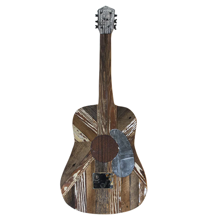 Wall Art - Acoustic Guitar H&G: Home Decor Dryads Dancing Natural 
