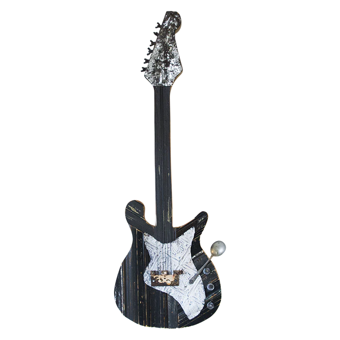 Wall Art - Electric Guitar H&G: Home Decor Dryads Dancing Black 