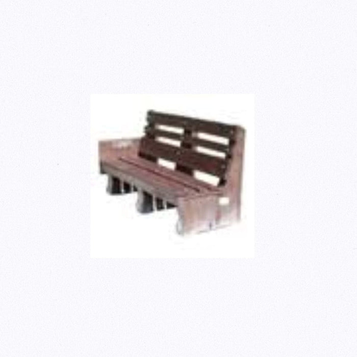 ADA High Back Park Bench H&G: Furniture TerraCycle 