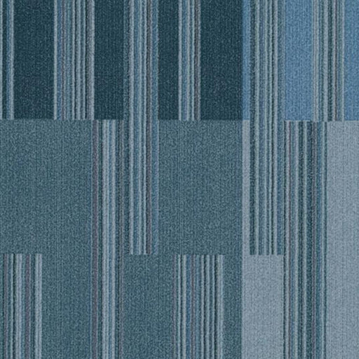 Flotex Tile - Cirrus - t570005 - Sapphire B&R: Flooring & Carpeting Forbo 