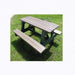 A Frame Step Over Picnic Table H&G: Furniture TerraCycle 