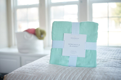 Seafoam Green Oversized Queen Bamboo Bed Blanket Kids & Babies Newcastle Home 