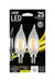 FEIT Electric CA10 E12 (Candelabra) LED Bulb Soft White 25 Watt Home & Garden Feit 