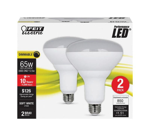 FEIT Electric Performance BR40 E26 (Medium) LED Bulb Soft White Home & Garden Feit 