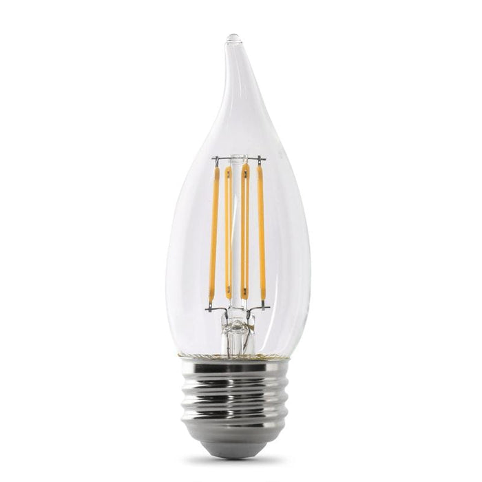 FEIT Electric ENHANCE CA10 E26 (Medium) LED Bulb Soft White 40 Home & Garden Feit 