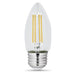 FEIT Electric Enhance B10 E26 (Medium) Filament LED Bulb Soft Home & Garden Feit 