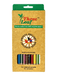 Recycled Paper Pencils (Pack of 12) Home & Garden Yellow Lavender 