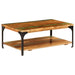 Coffee Table with Shelf 39.4"x23.6"x13.8" Solid Reclaimed Wood Home & Garden Emerald Ares solid reclaimed wood 