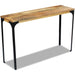 Console Table 47.2"x13.8"x29.2" Solid Reclaimed Wood Home & Garden Emerald Ares 