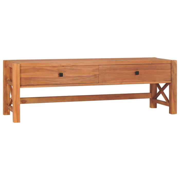 TV Cabinet 39.4"x15.7"x17.7" Recycled Teak Wood Home & Garden Emerald Ares 