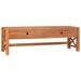 TV Cabinet 39.4"x15.7"x17.7" Recycled Teak Wood Home & Garden Emerald Ares 