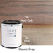 ECOS Paints - Wood Stain B&R: Paint, Stains, Sealers, & Wall Coverings Ecos Paints Classic Grey 2 oz 