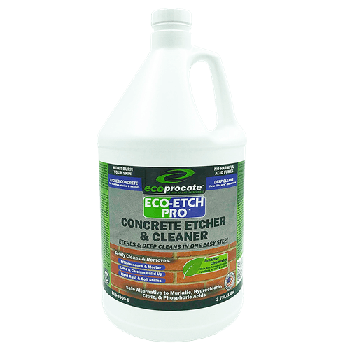EcoEtch Pro Concrete Etcher & Cleaner, 1 Gal B&R: Decks & Patios Eco Safety Products 