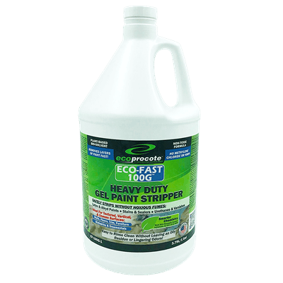EcoFast 1 Gallon Paint Remover - Non Toxic, Eco-Friendly Paint Stripper Gel