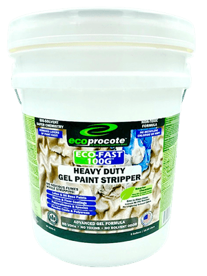 EcoFast 100G GEL Paint Stripper C&P: Cleaning Supplies Eco Safety Products 5 Gallon 