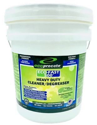 EcoFast 500 HD Cleaner Degreaser C&P: Cleaning Supplies Eco Safety Products 5 Gallon 
