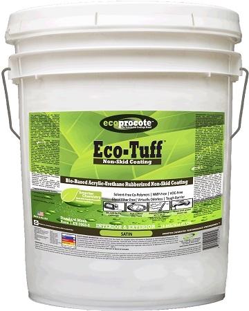 Eco-Tuff High Traffic Rubberized Non-Skid Coating, 5-Gallon B&R: Paint, Stains, Sealers, & Wall Coverings Eco Safety Products, Inc. 