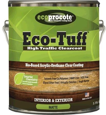 Eco-Tuff Clear Coat B&R: Lumber & Wood Products Eco Safety Products 