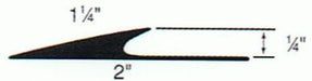 Forbo Carpet Reducer 1/4" B&R: Flooring & Carpeting Forbo USA 