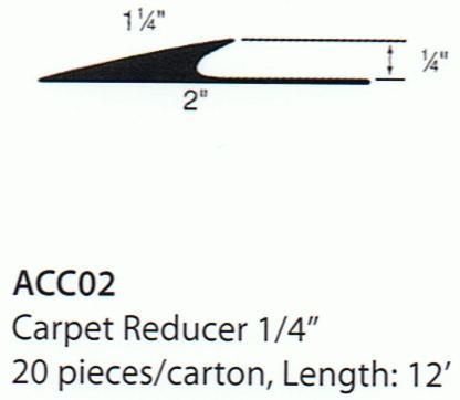Forbo Carpet Reducer 1/4" B&R: Flooring & Carpeting Forbo USA 